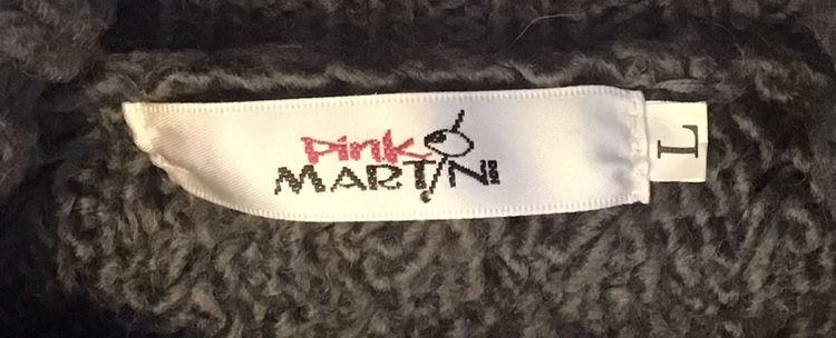 ✨✨Grey “Pink Martini” Sweater image indicator(3)