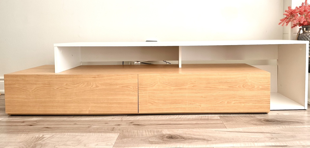 TV stand/ TV rack/ Media unit with 2 big drawers - photo 2