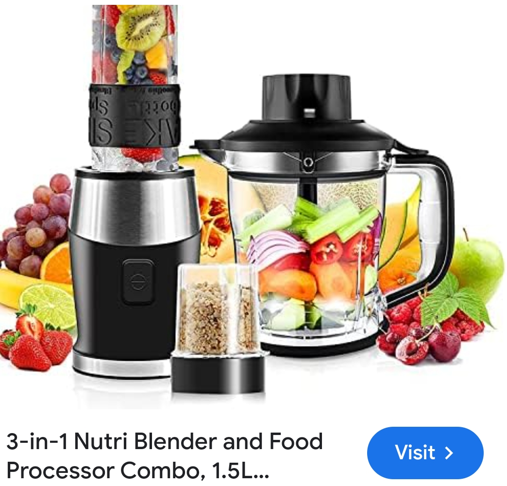 new 3 in 1 blender