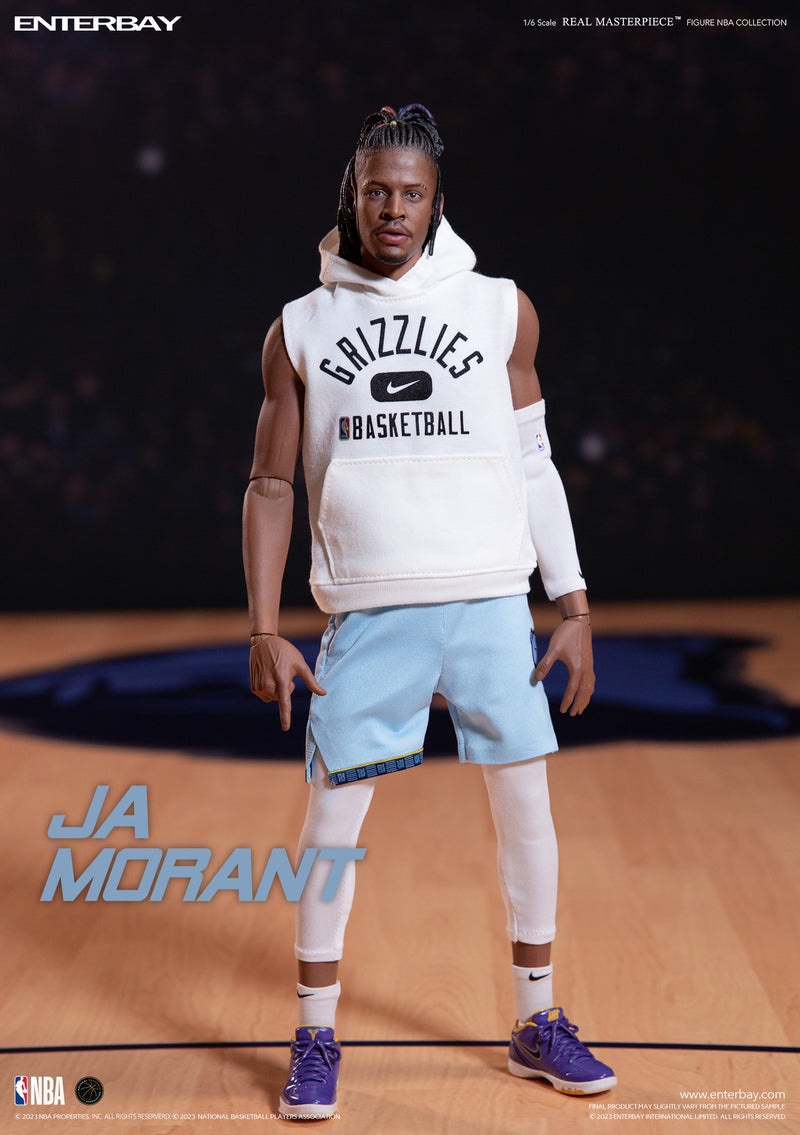 Enterbay Ja Morant 1/6  NBA Collection Action Figure Grizzlies image indicator(4)