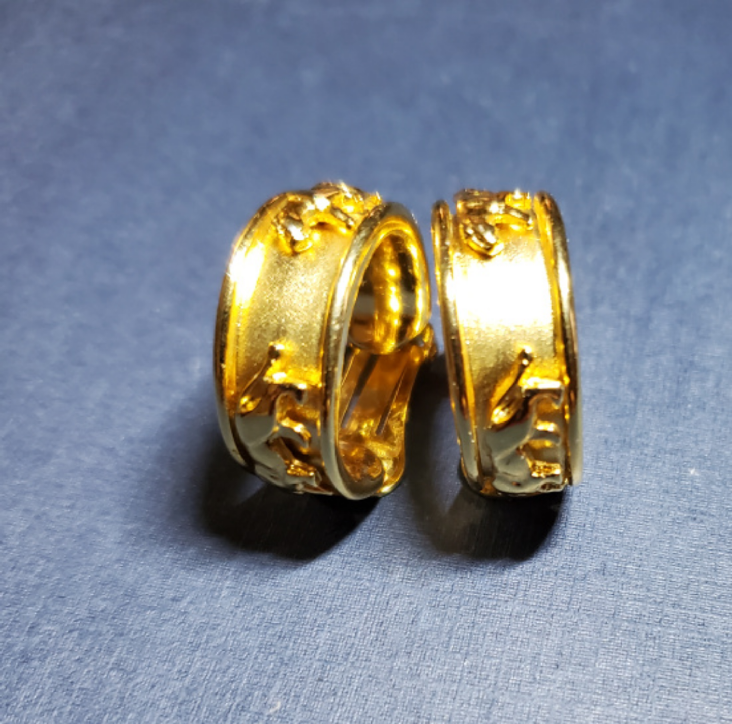 #63 Vtg. 70's-80's Jaguar Earings image indicator(3)