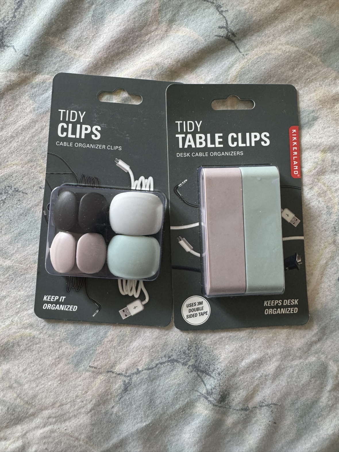 Tidy Clips: Cable Organizer Clips