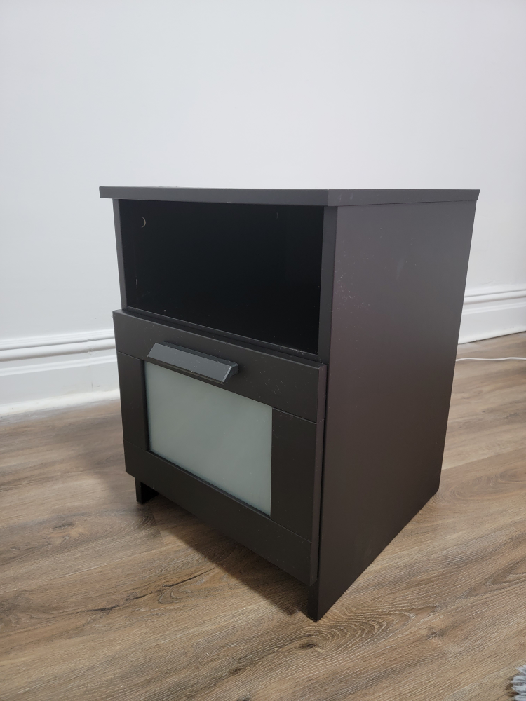nightstand ikea brimnes