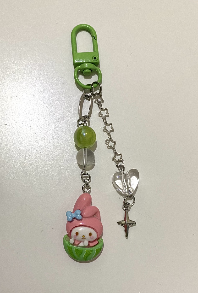 MyMelody Green Keychain thumbnail