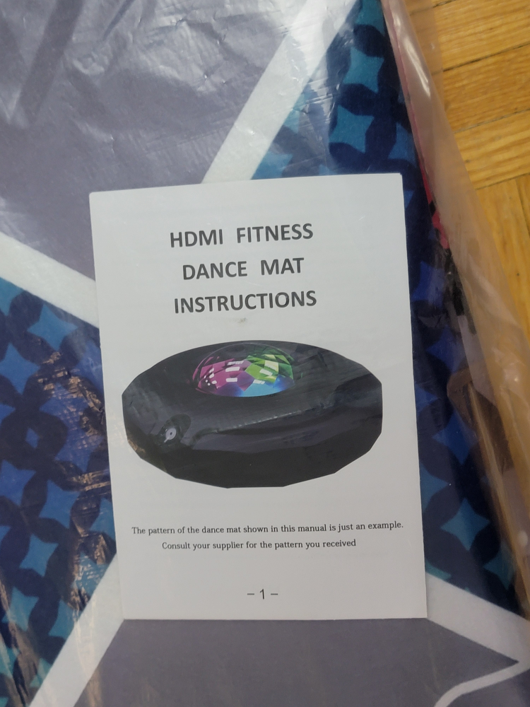 Double Dance Mat 65.4 X 36.2inch, AR Electronic Fitness Pad image indicator(8)