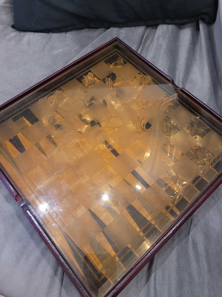 Decorative Chess, Checkers, and Backgammon Set image indicator(2)