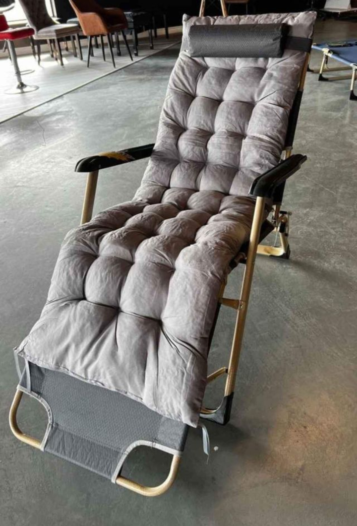 New! Outdoor Lounger with Cushion - photo 5