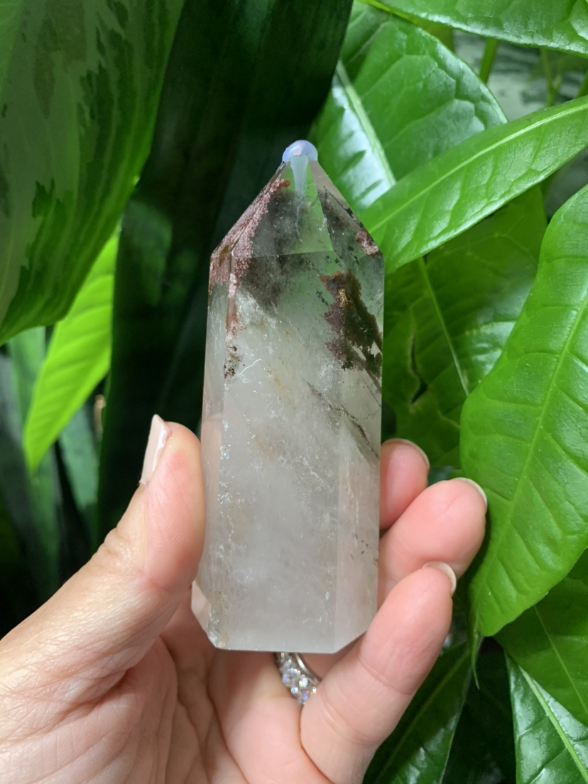 Garden quartz tower | crystal image indicator(3)