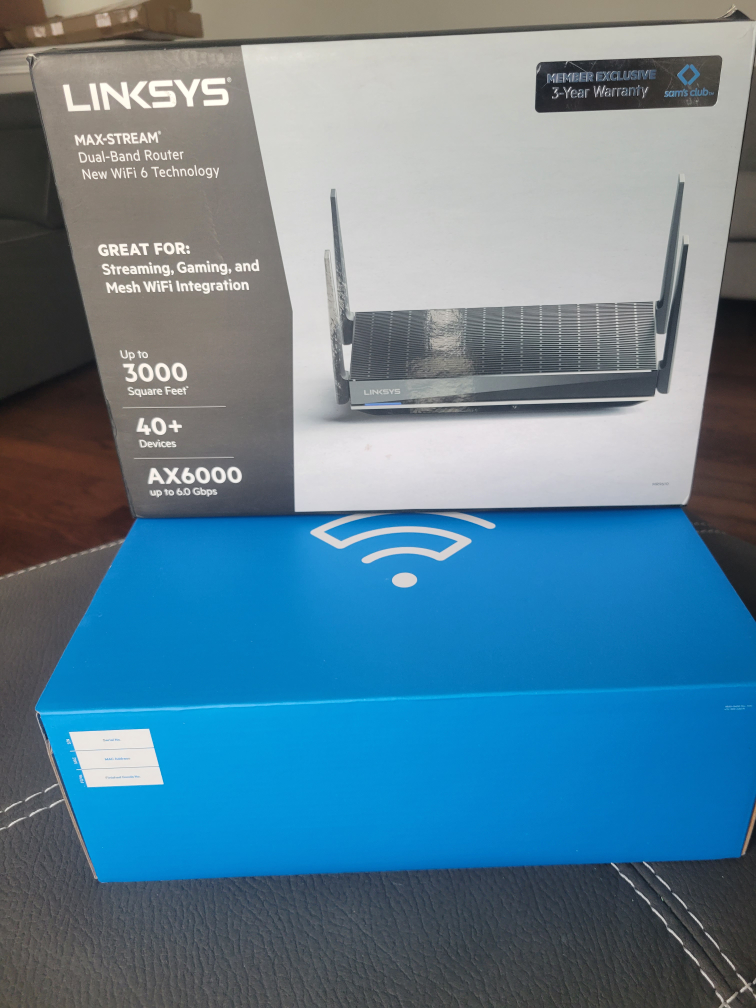 Linksys MR9600 | Mesh WiFi 6 | Dual-Band | 6.0 Gbps  