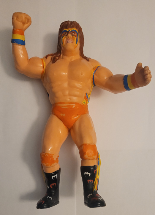 1989 Titan LJN WWF Ultimate Warrior Wrestling Figure thumbnail