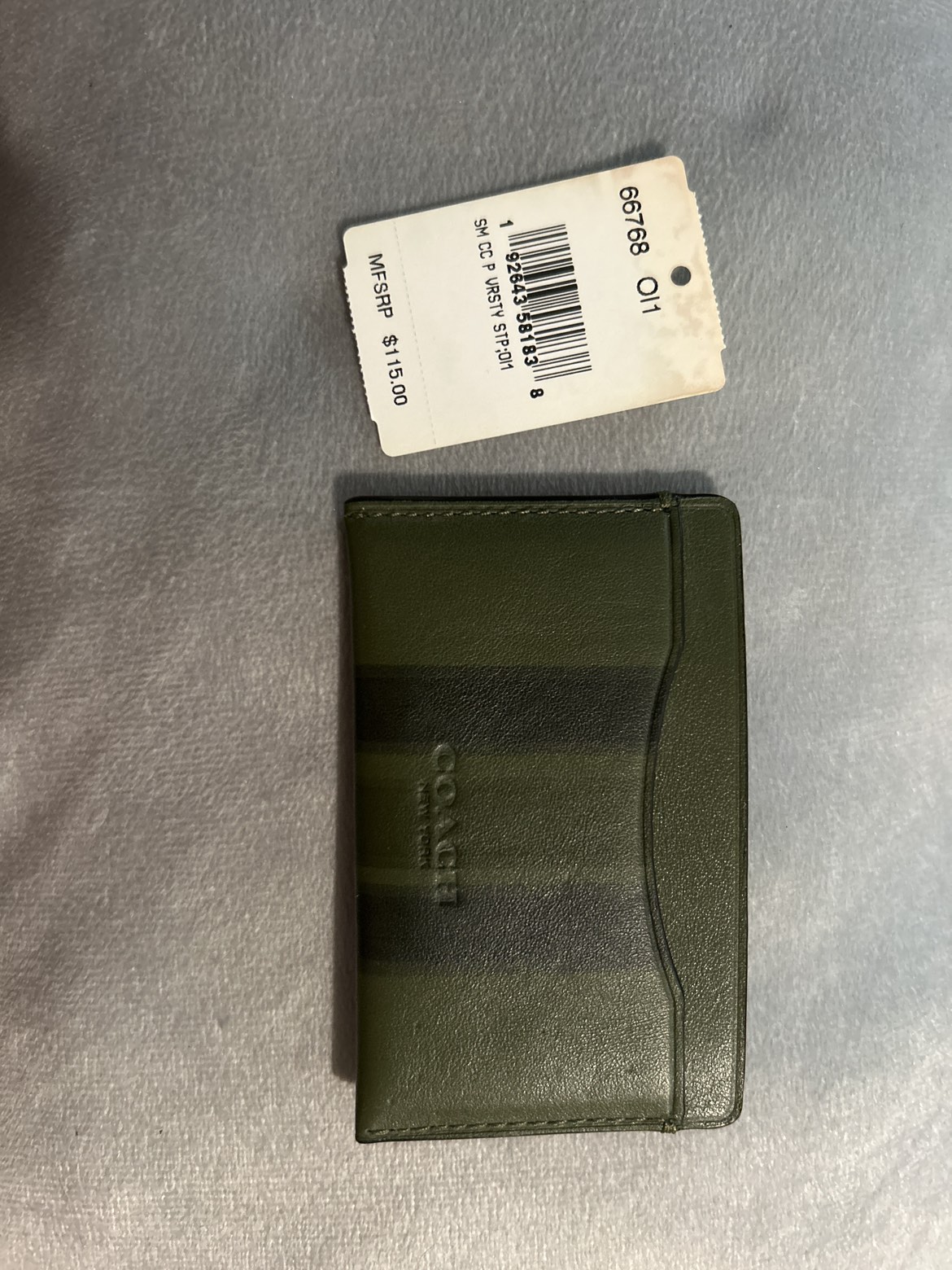 Varsity stripe Coach Wallet - photo 2