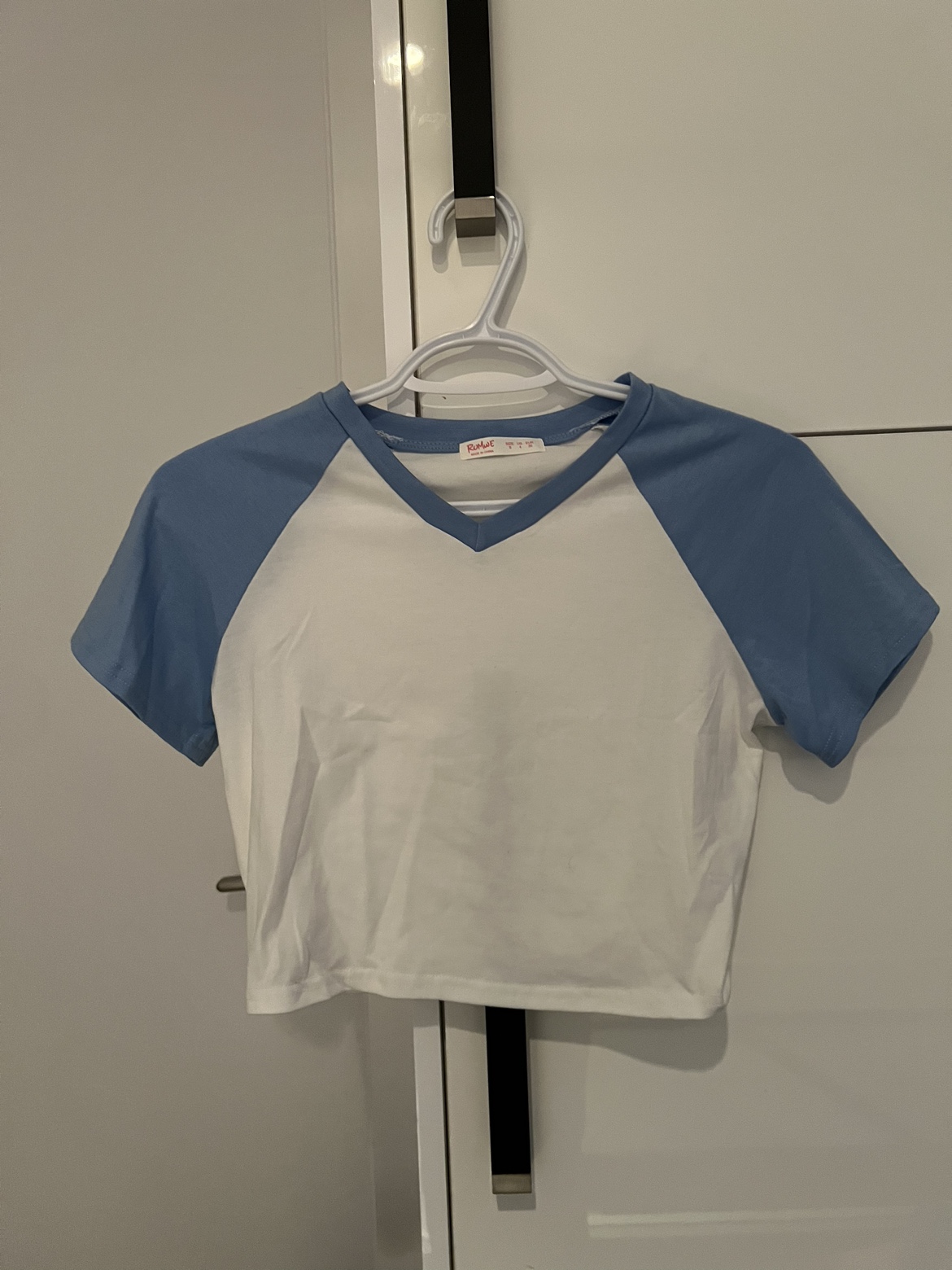 Blue crop tee thumbnail