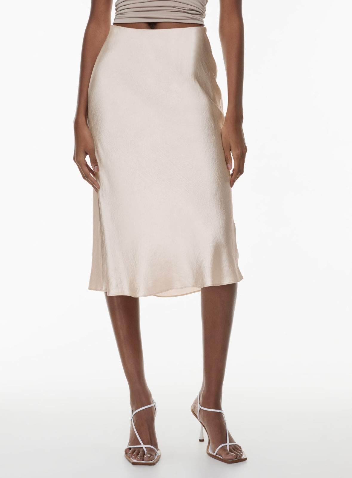 Aritzia Babaton Slip Satin Midi Skirt - photo 5