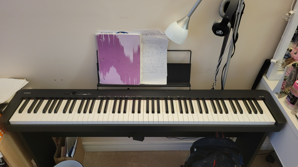 Casio Piano with stand and stool - photo 2