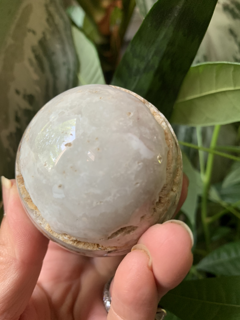 Ocean jasper sphere (a) | crystal image indicator(2)