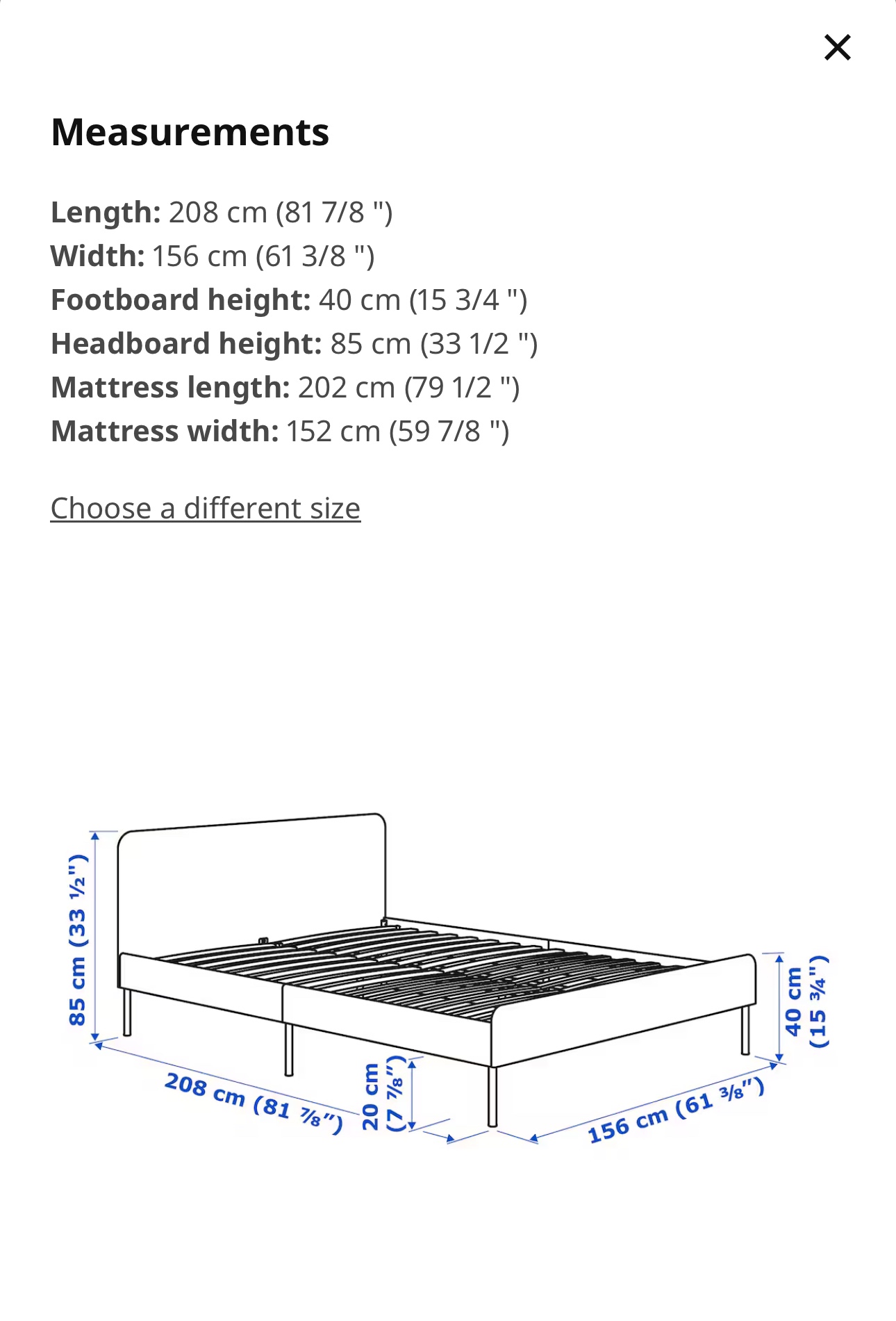 Moving out sale - IKEA Queen Bed and Mattress - 9 months - photo 2