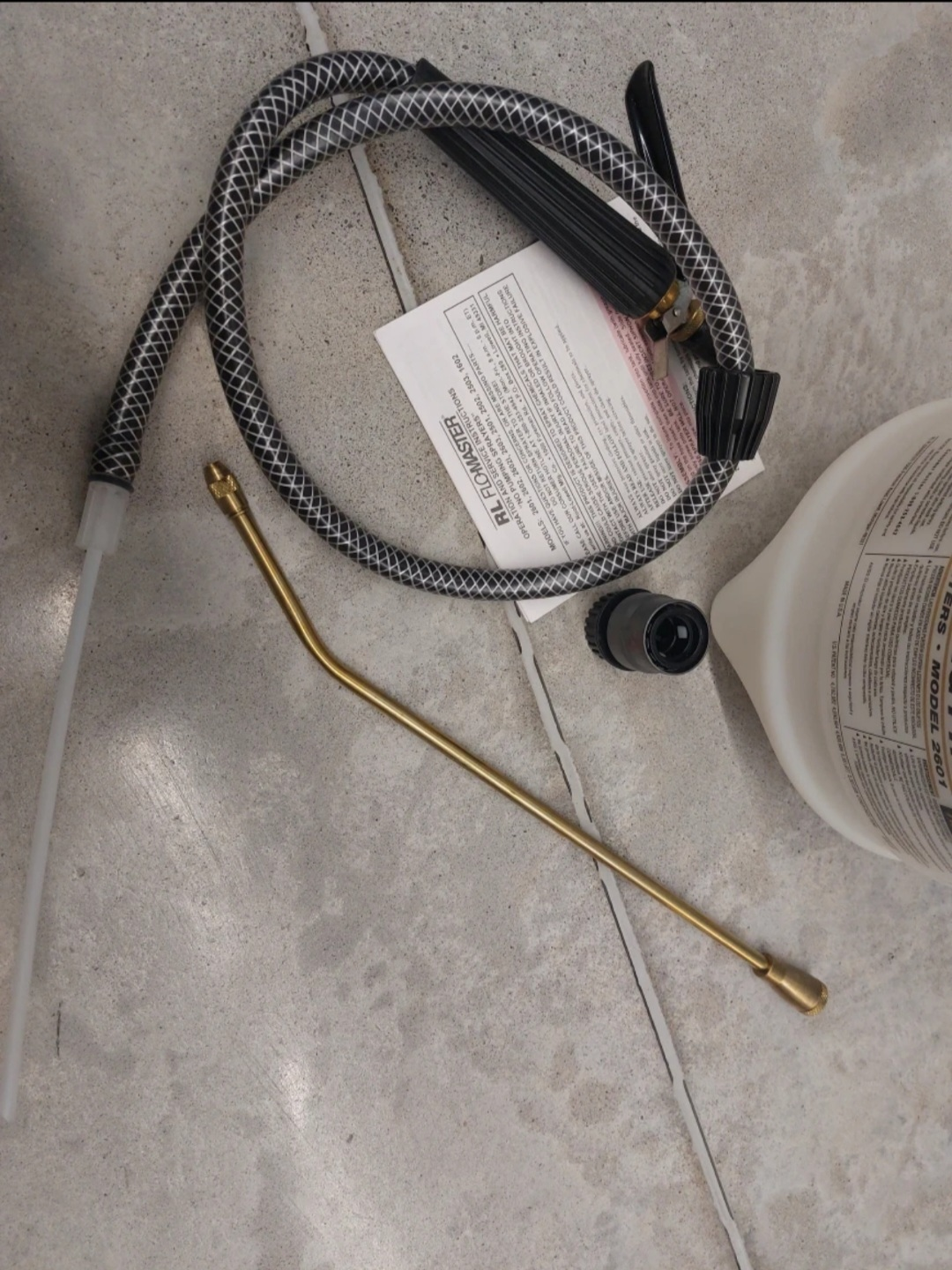 RL Flo-Master Sprayer 1 Gallon Translucent White Polyethylene image indicator(9)