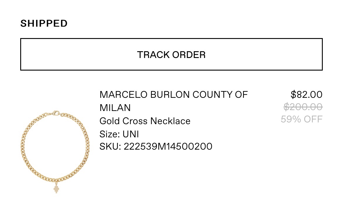 Marcelo Burlon Necklace - photo 3