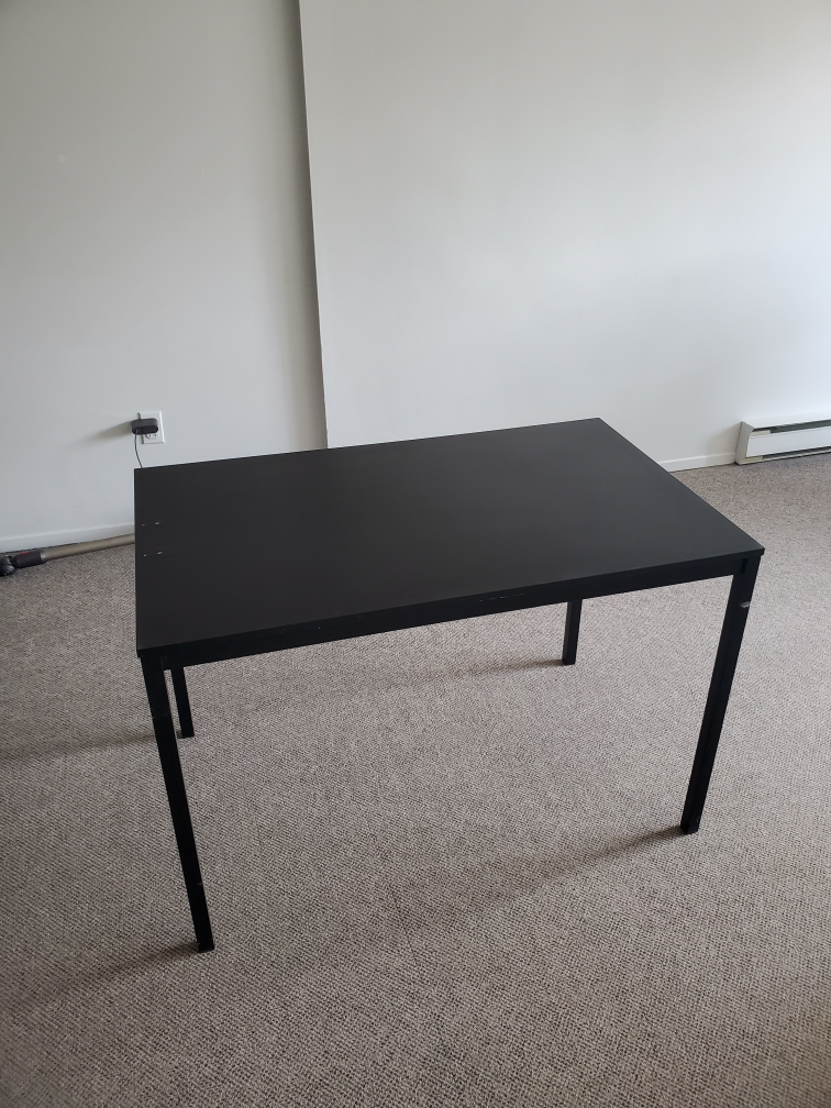 🧡 ikea black table - photo 2