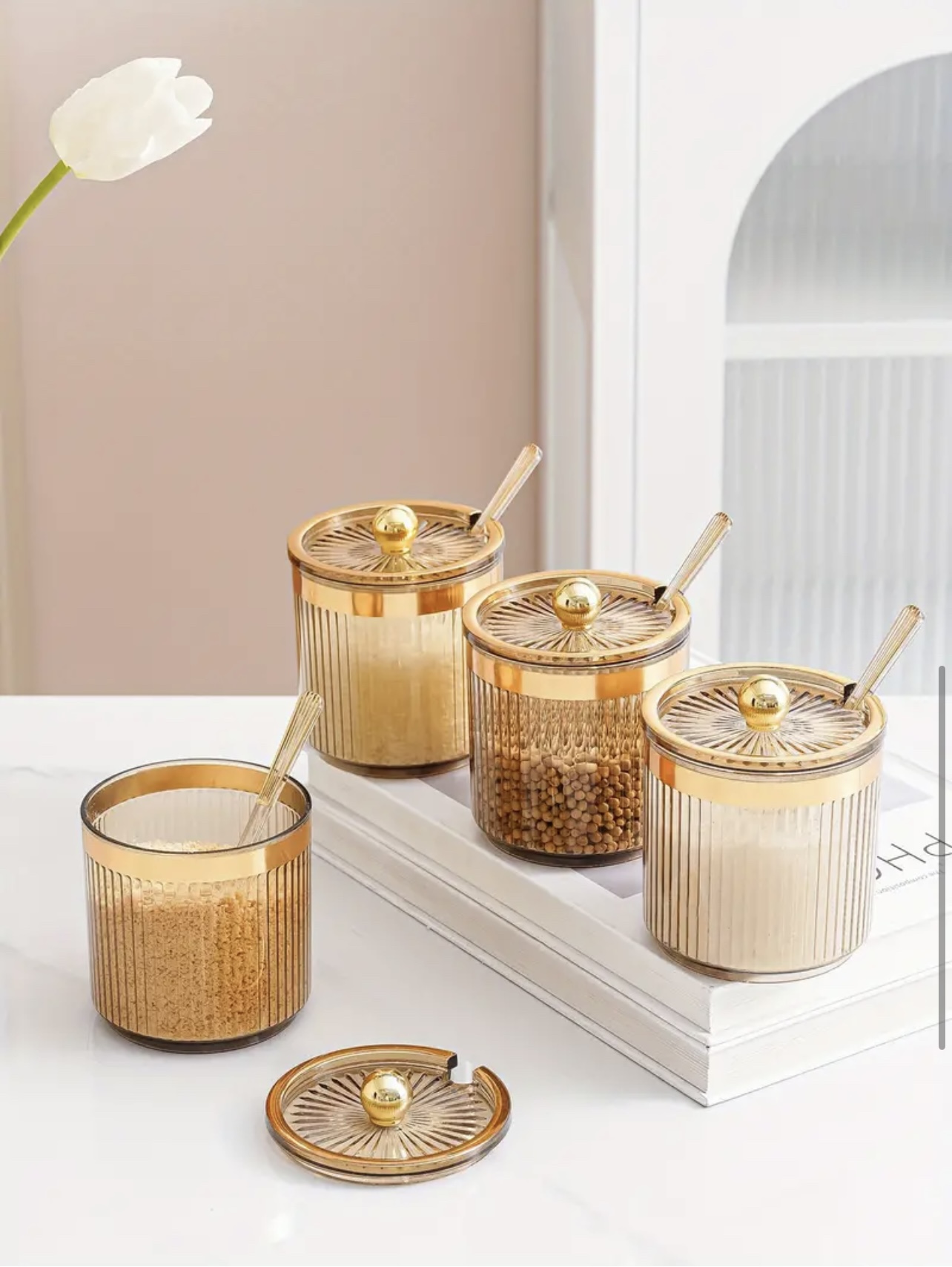 3 kitchen Containers