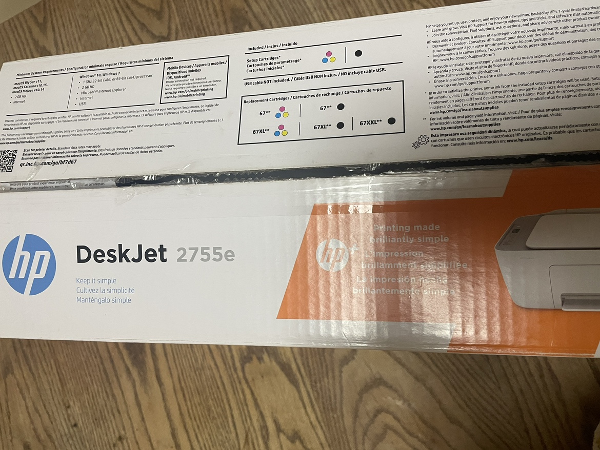 MOVE OUT SALE! HP deskjet 2755e - photo 2