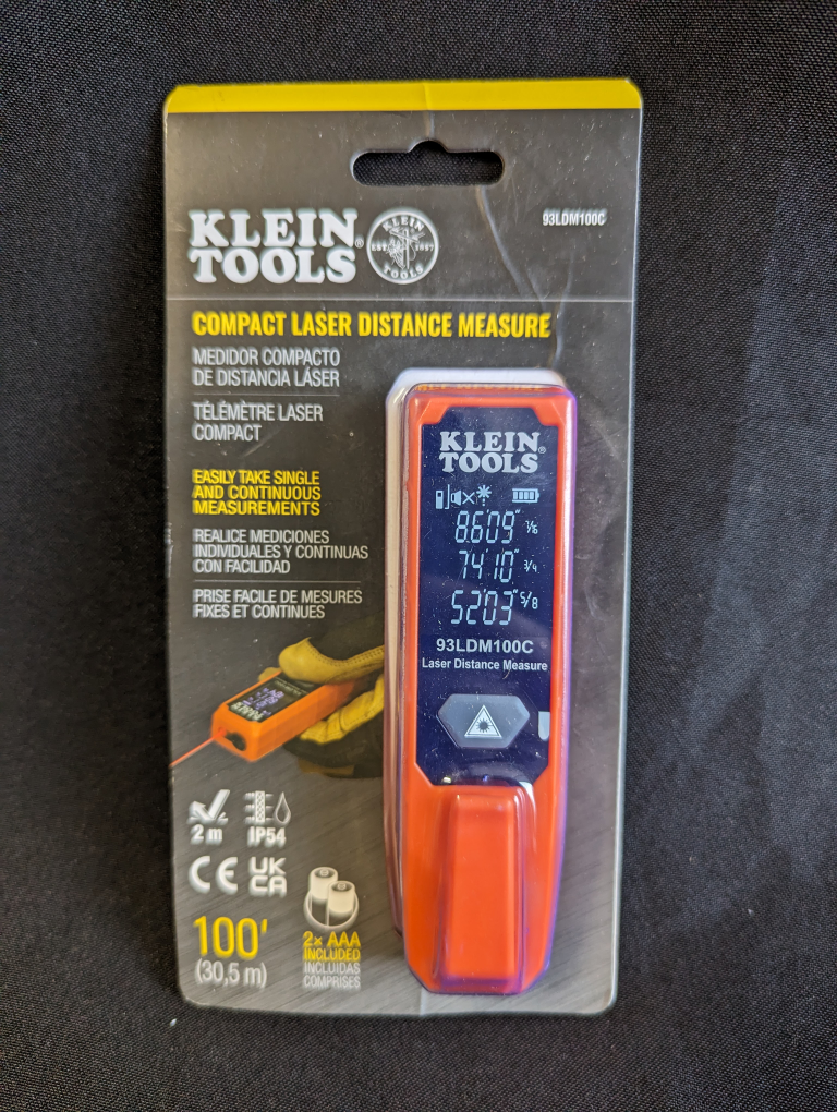 Klein Tools Compact Laser Distance Measure thumbnail