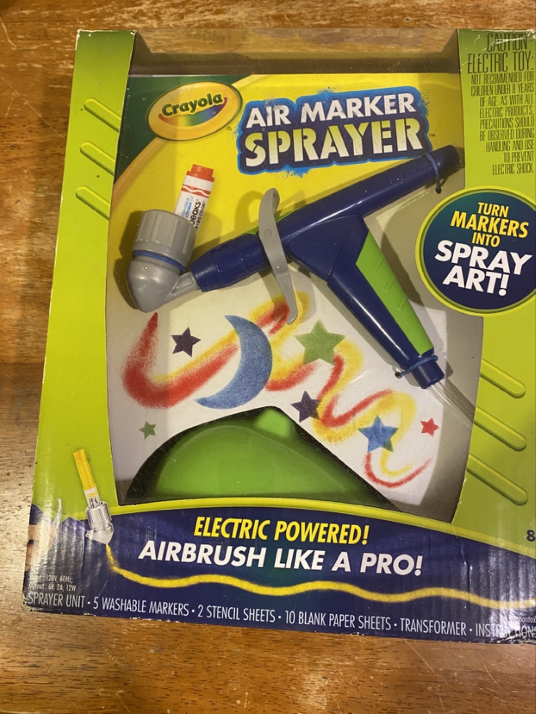 NEW Crayola Air Marker Sprayer thumbnail
