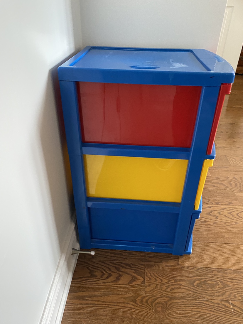 Gracious Living colorful storage drawers for kids room - photo 4