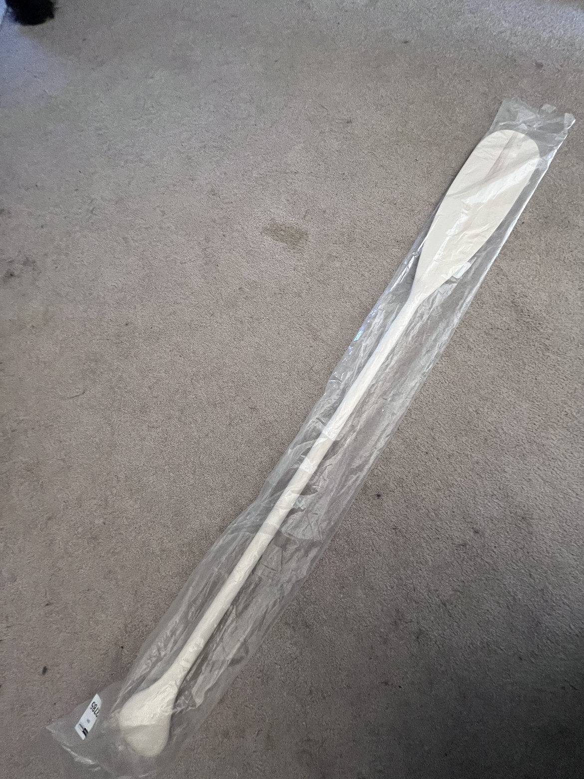 Wooden boat oar