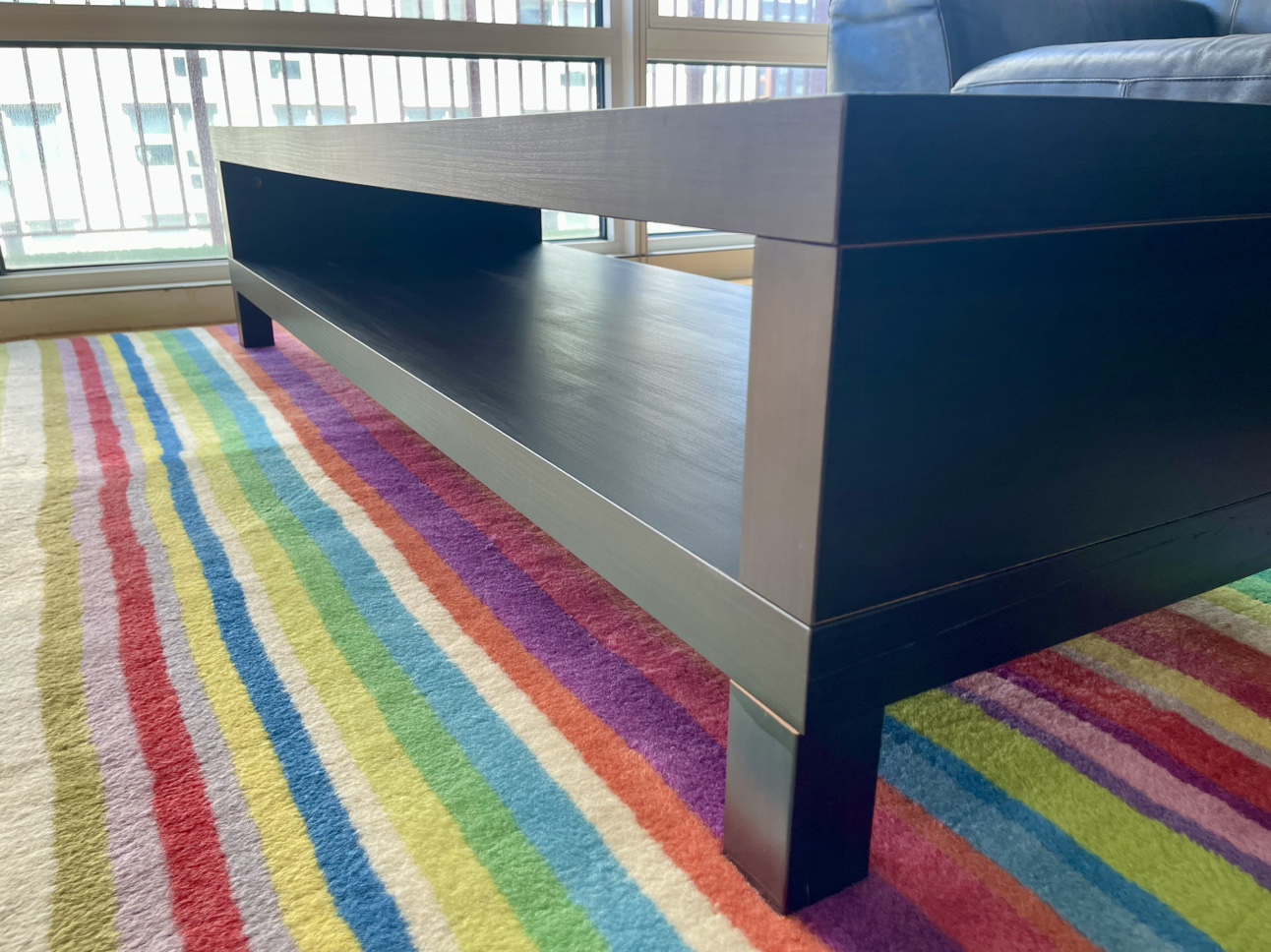 IKEA LACK Coffee table, black-brown - photo 3