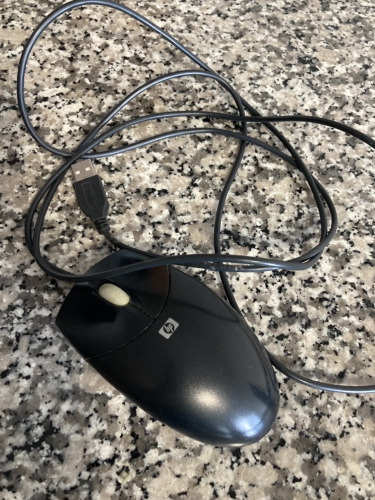 Free: used HP mouse