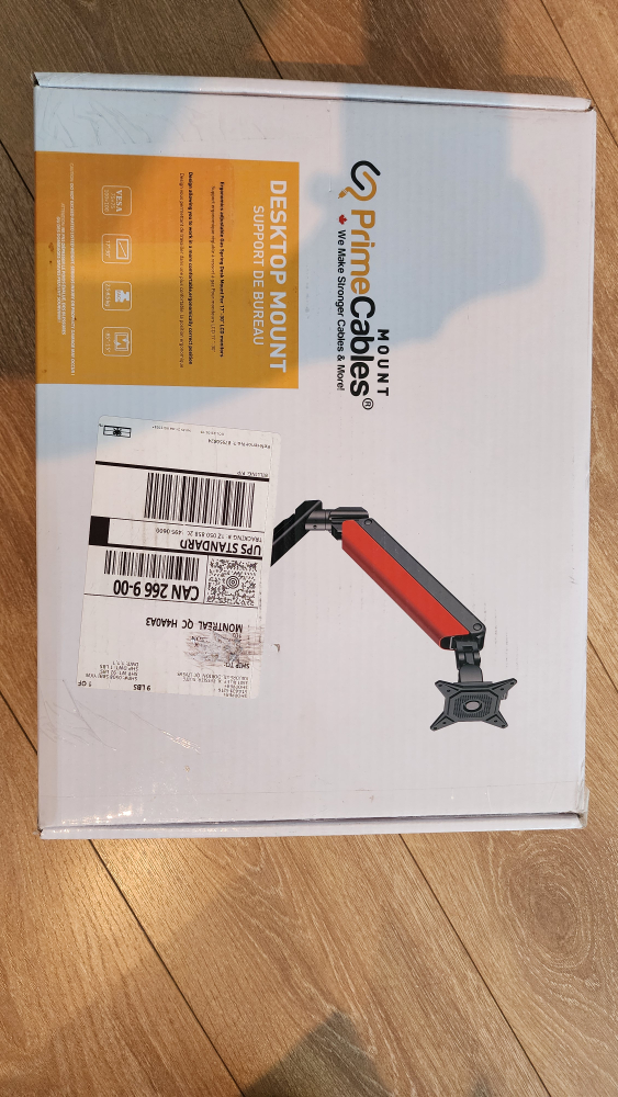 Ergonomics Adjustable Desk Mount for Most 17"-30" LCD Monitors