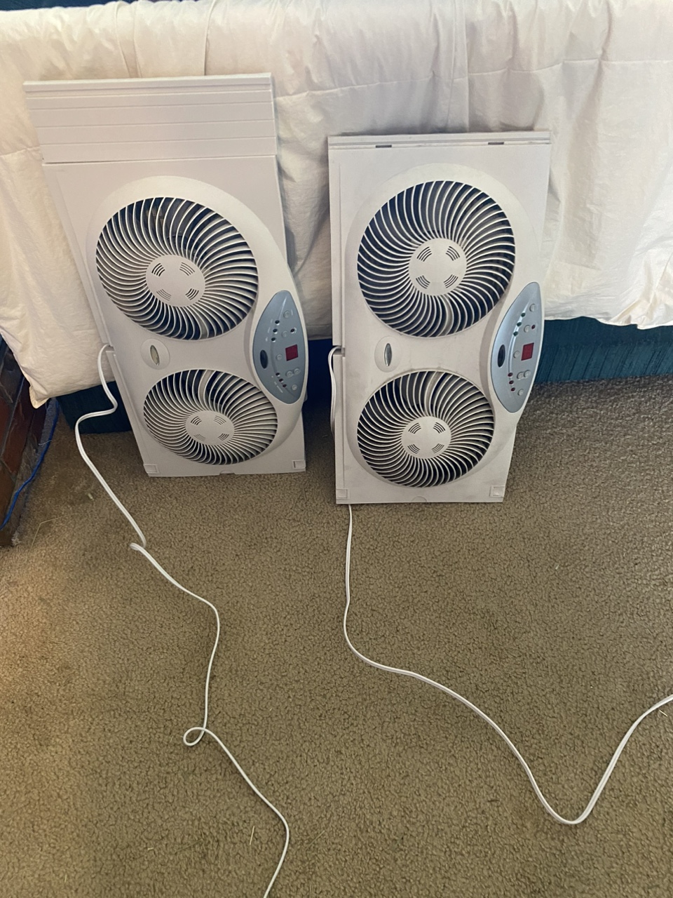 Bionaire Digital Window Fans x2 🧡
