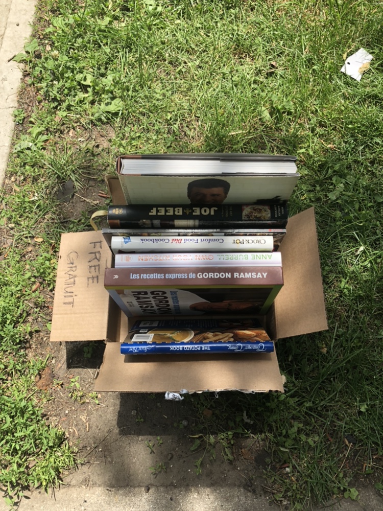 Curb Alert : Cook Books #freecylce - photo 2