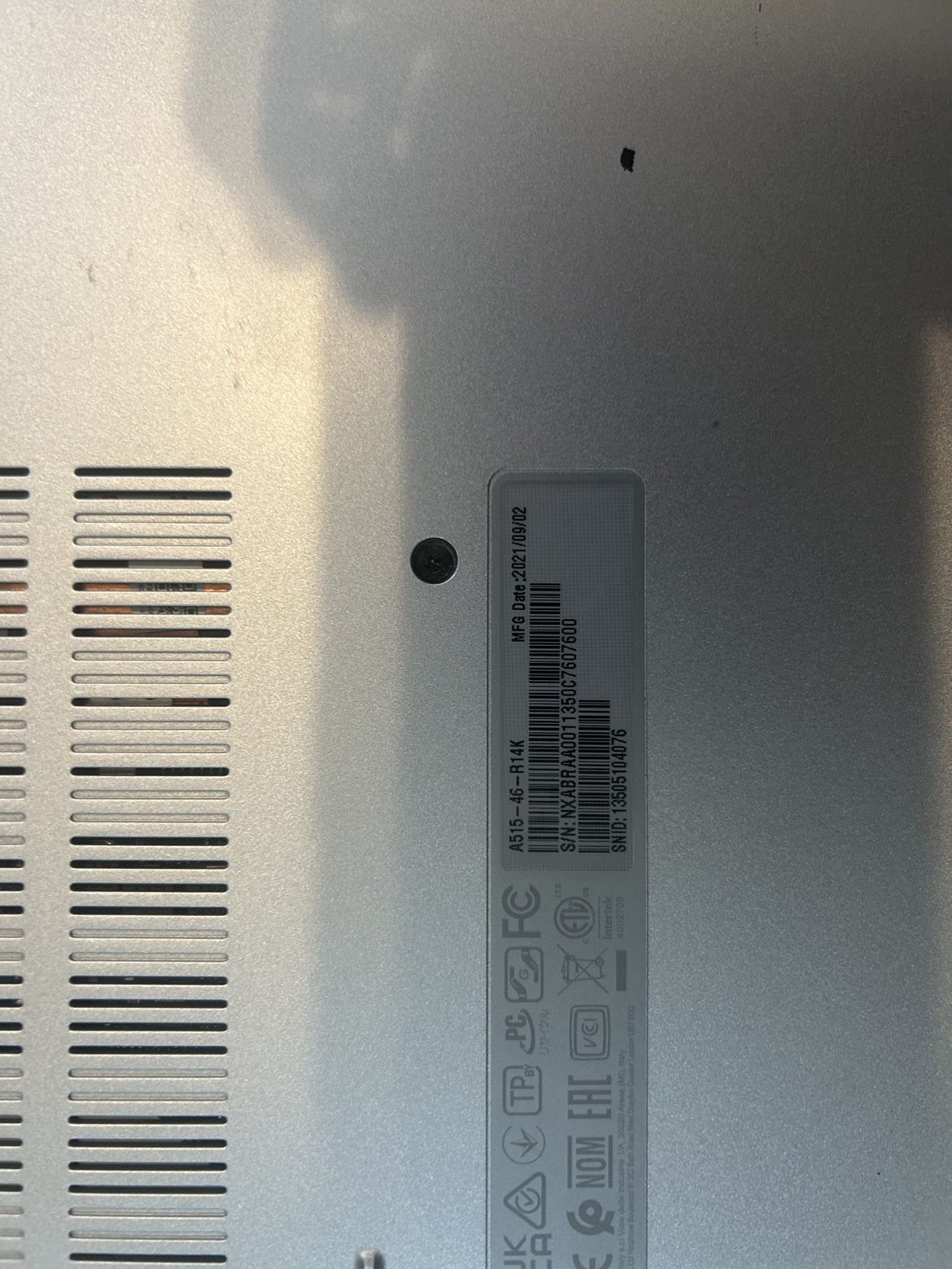 Acer aspire 5 - photo 3