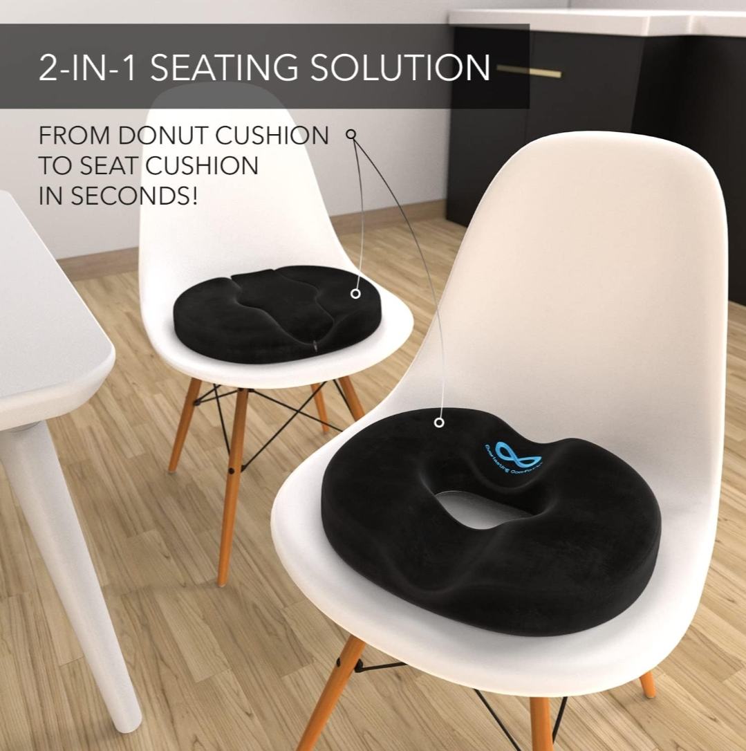 Everlasting Comfort Donut Pillow - 2 in 1 Ring Cushion - photo 2