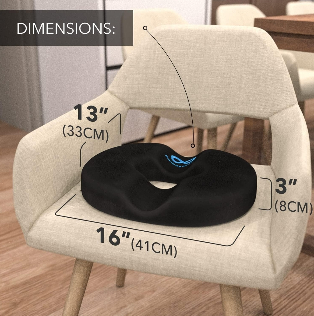 Everlasting Comfort Donut Pillow - 2 in 1 Ring Cushion - photo 3