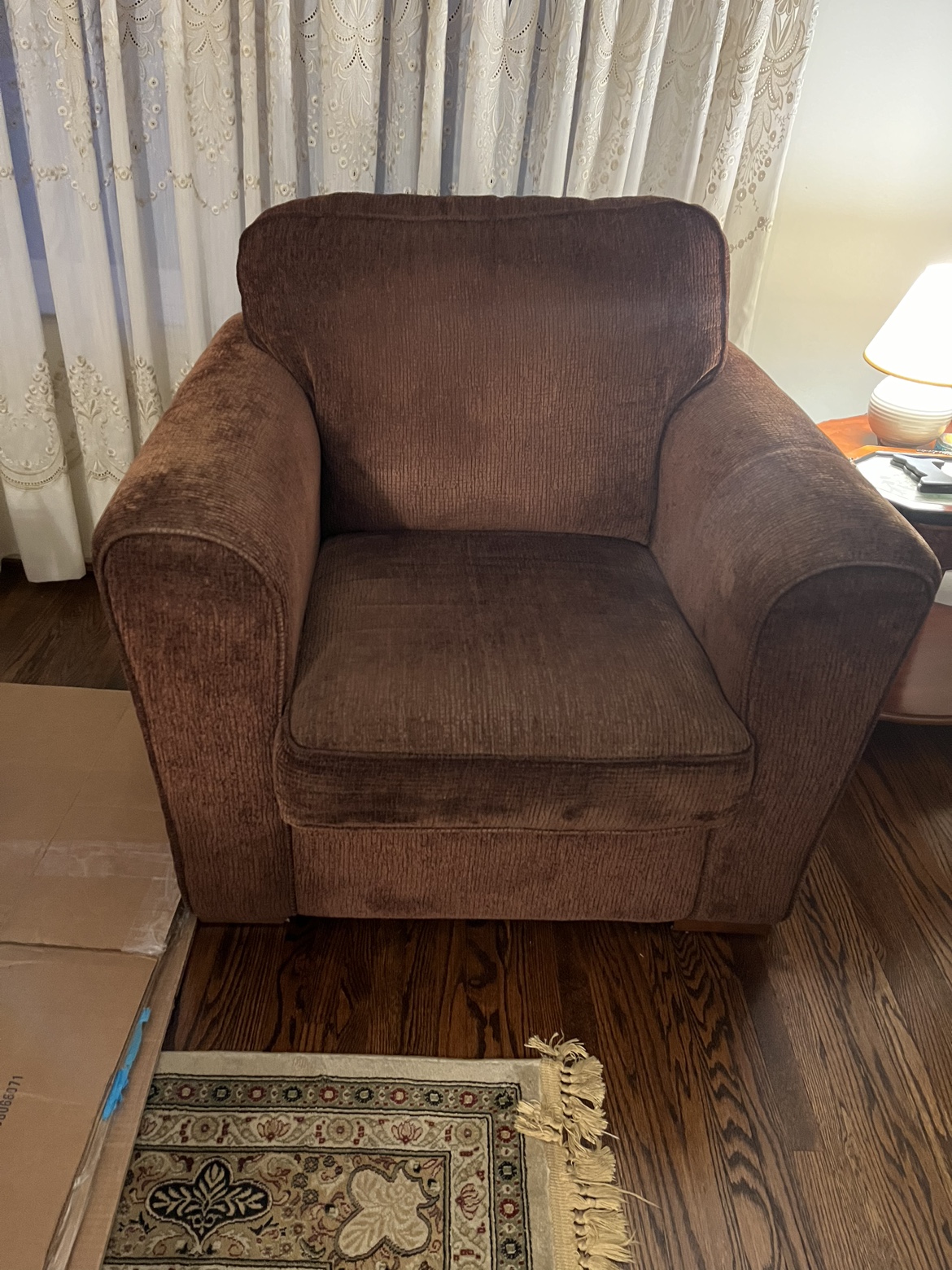 Brown sofa set - photo 5