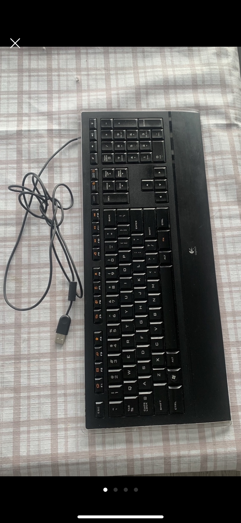 Keyboard logitech thumbnail