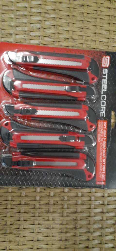 10pc snap-off-knive Set - photo 4