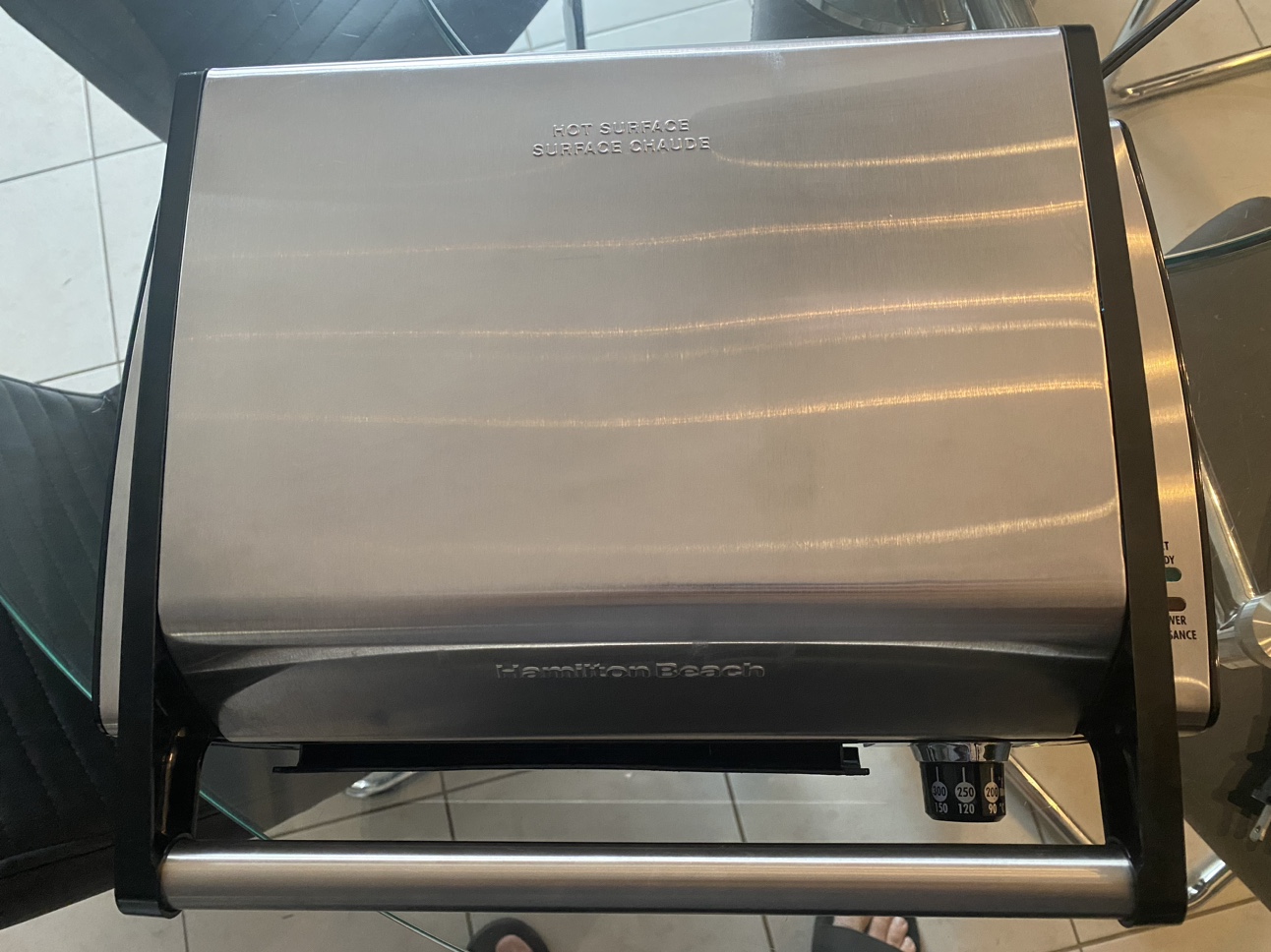 Hamilton Beach Electric Indoor Grill image indicator(2)