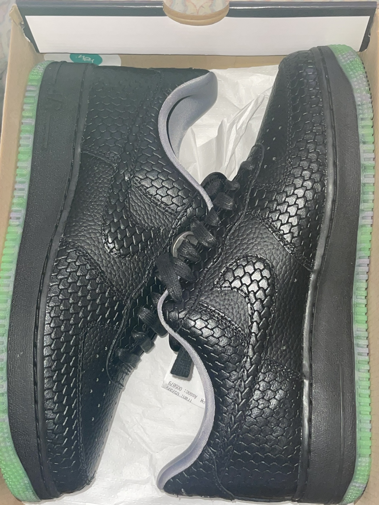 Air Force ones Halloween edition new size 9 1/2 - photo 3