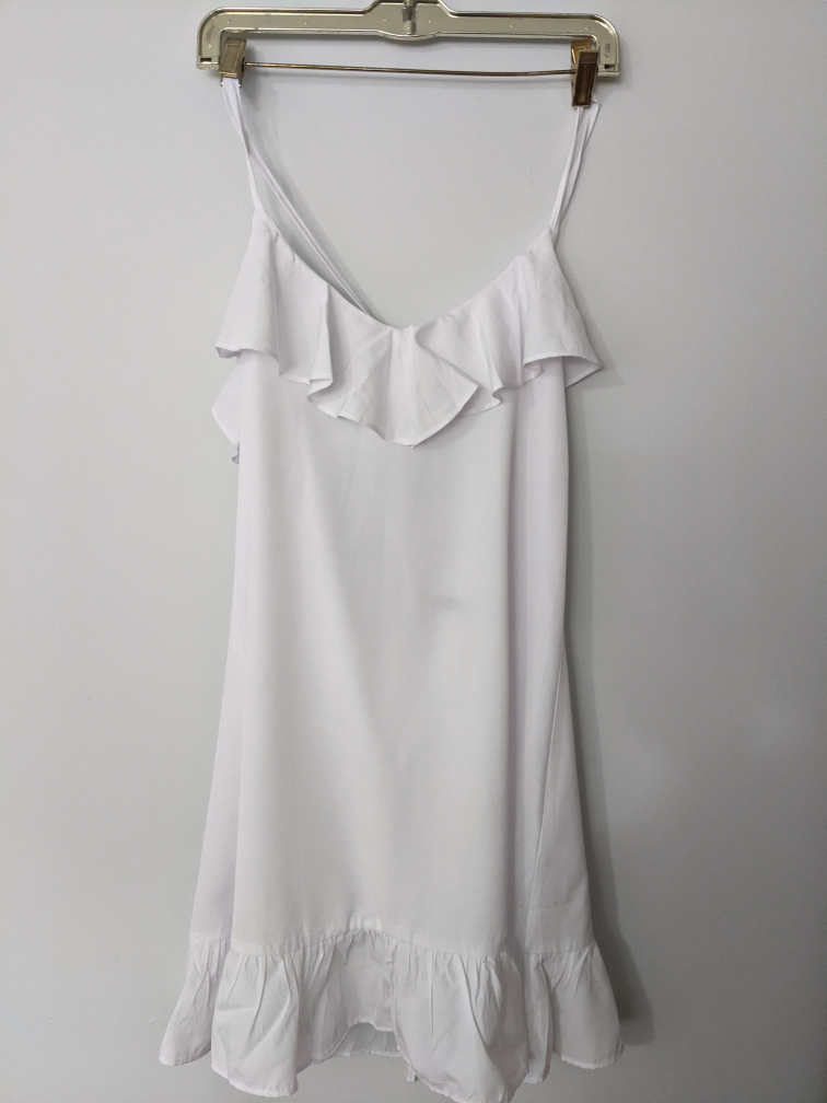 adorable white cotton dress - photo 2