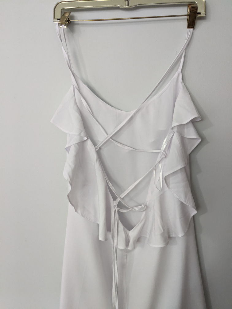 adorable white cotton dress - photo 3