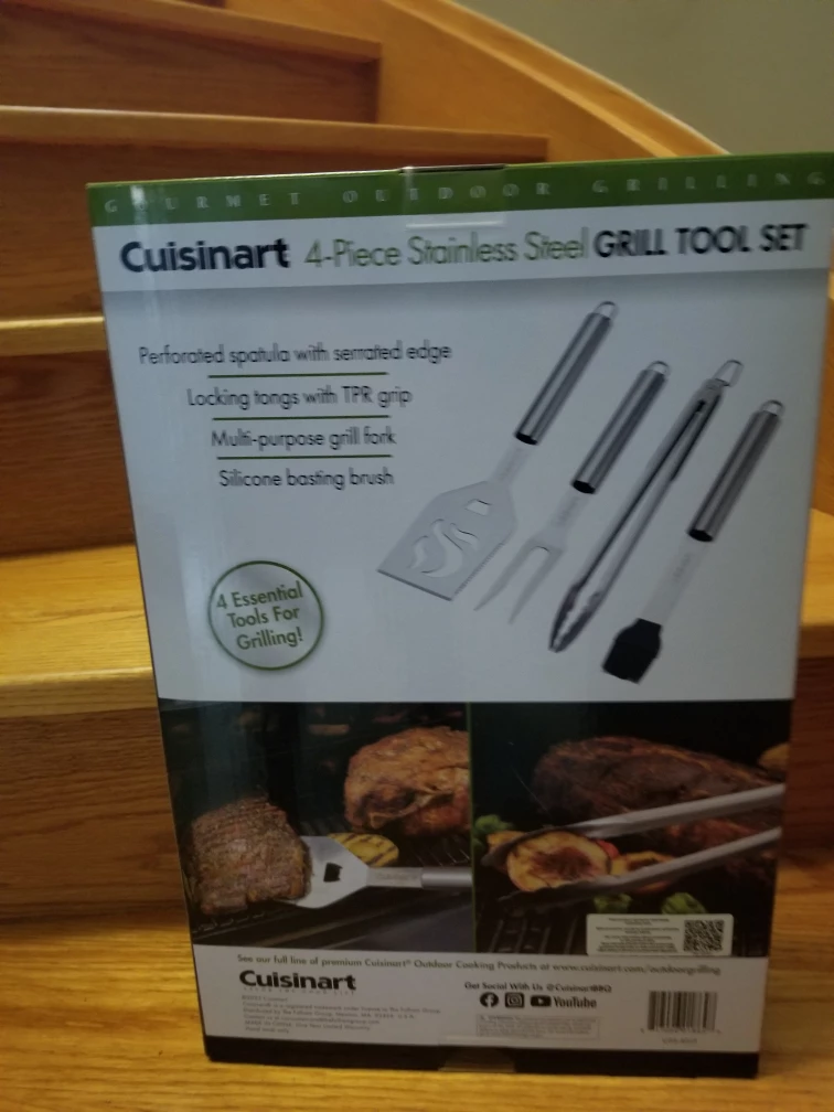 Cuisinart 4-Piece Stainless Steel Tool Set Brand new image indicator(4)