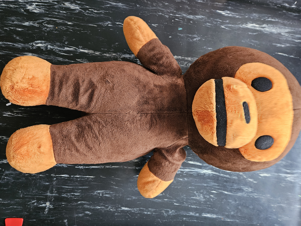 BAPE plush doll milo brown image indicator(7)