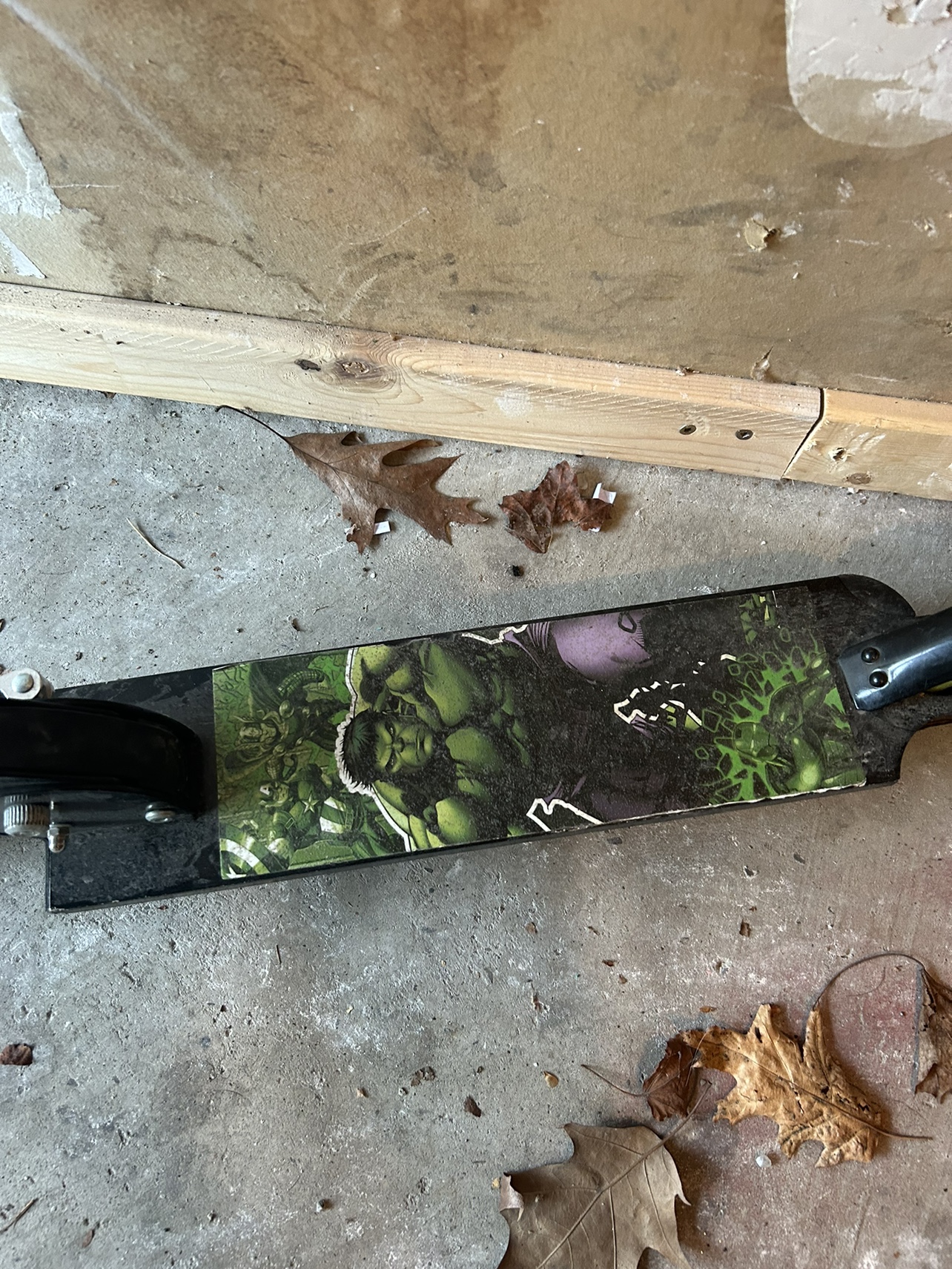 Children HULK scooter image indicator(2)