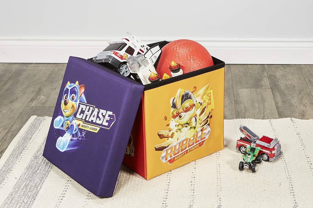 Brandnew 15 inch Ottoman with Storage for Kids image indicator(2)