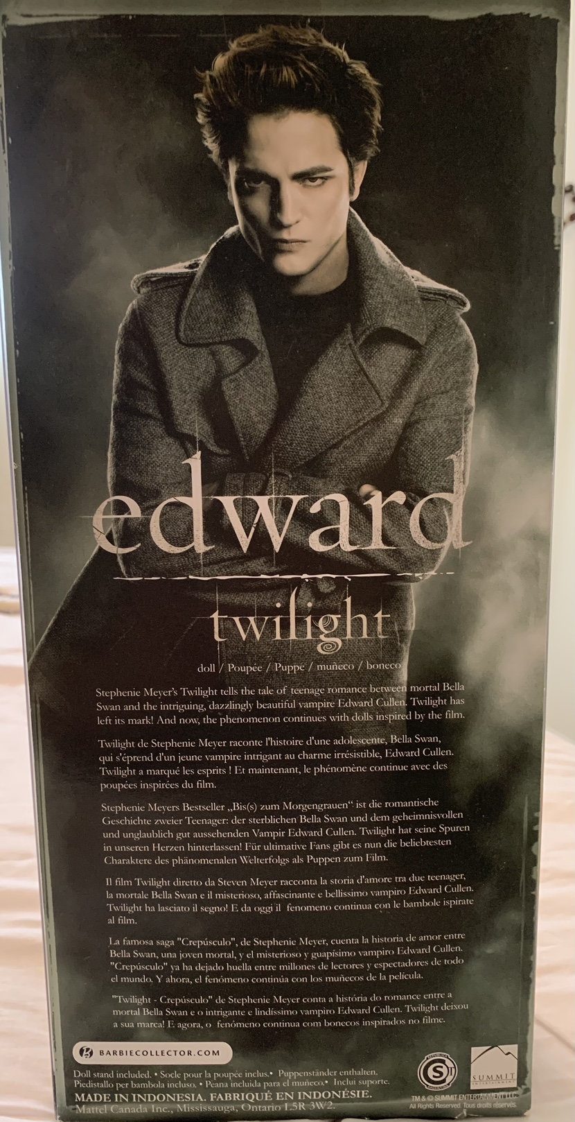 Twilight Edward Barbie Collection image indicator(2)