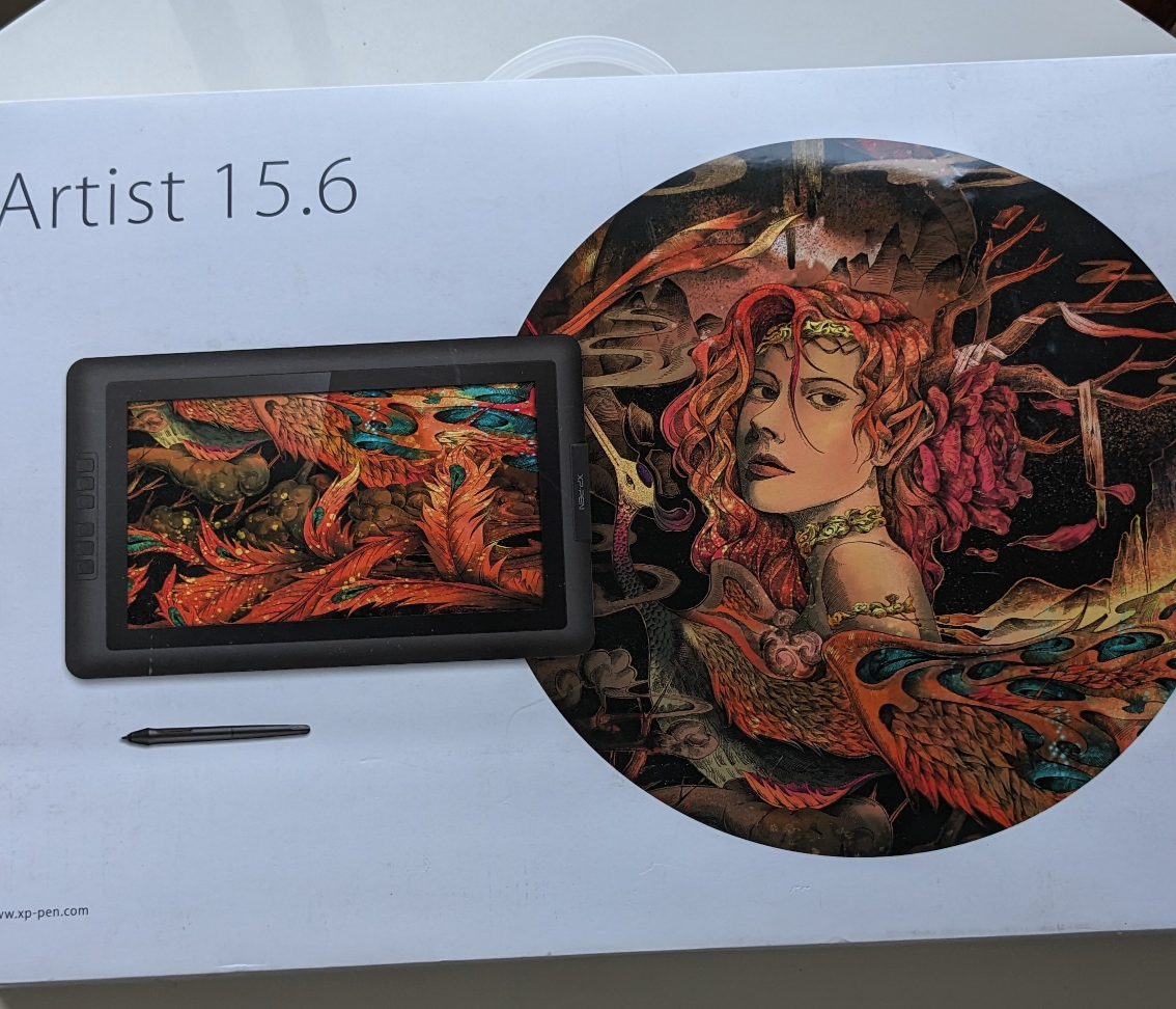 Artist 15.6 drawing tablet